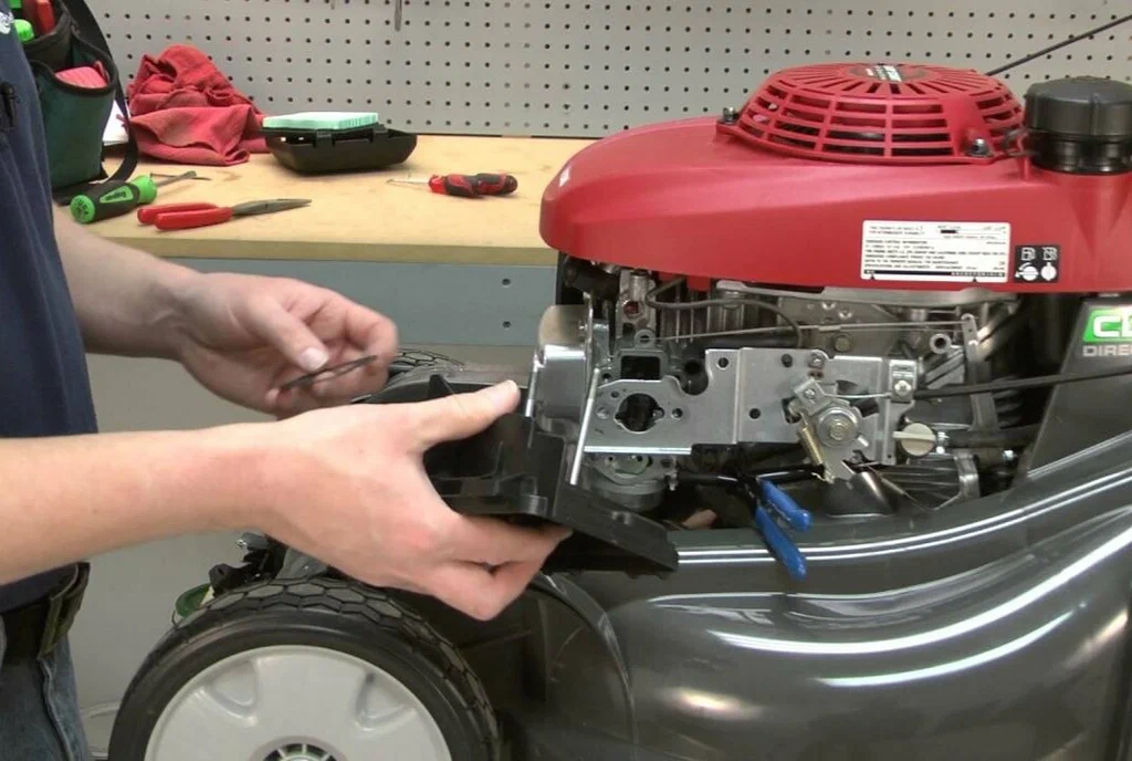 repair vs replace mower engine